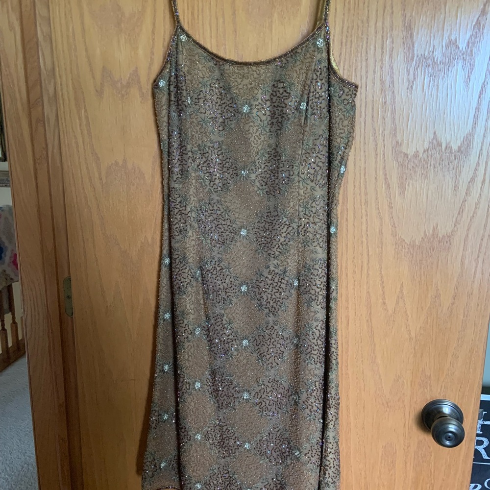Beautiful beaded dress size 6